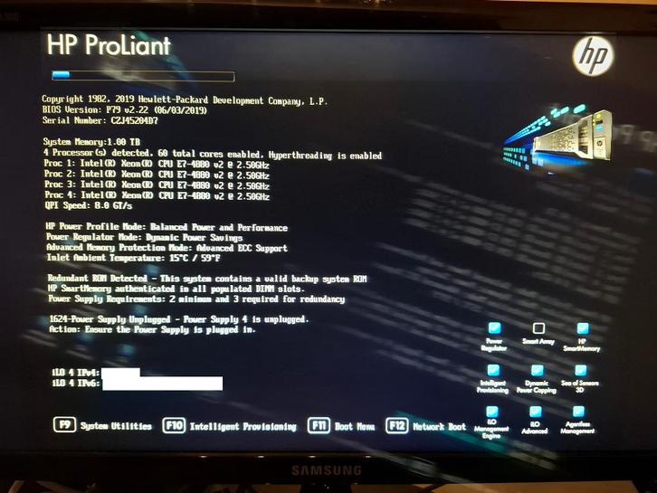 HPE ProLiant DL580 Gen8, Computers en Software, Servers, Gebruikt, 2 tot 3 Ghz, 1 TB of meer, Hot swappable onderdelen, Ophalen