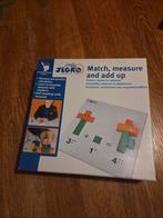 Jegro Match, Measure en Add Up - Educatief Speelgoed, Ophalen of Verzenden, Gebruikt, Puzzelen