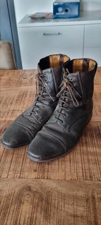 Nog prima jodhpurs/laarsjes bruin 39, leer croco, Dieren en Toebehoren, Paardrijkleding, Gebruikt, Dames, Heren, Kinderen, Schoeisel