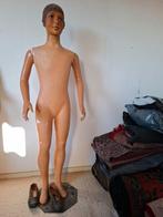 Antieke paspop Frans jaren 20. Gips en hout, hoogte 140cm, Ophalen