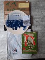 tt wandbord met certificaat motogp gedenkboek, Antiek en Kunst, Ophalen of Verzenden