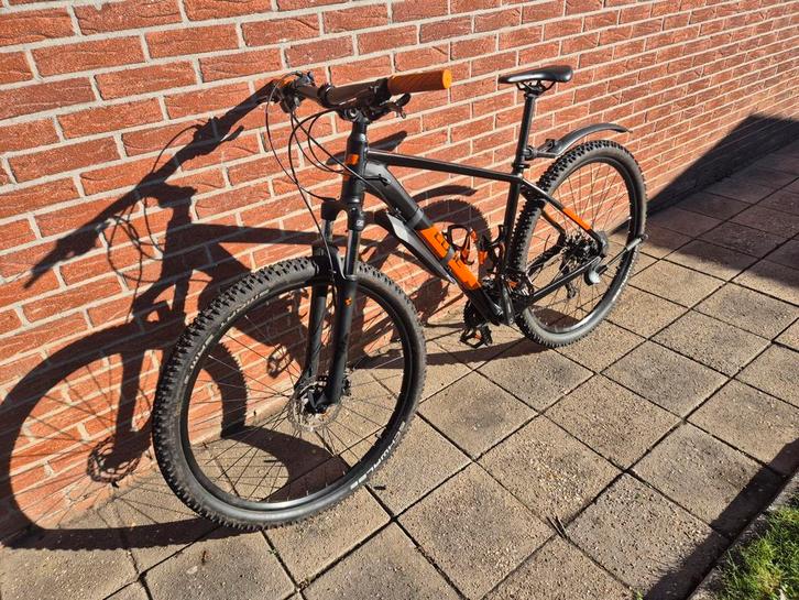 Cube Aim Sl Black/Orange 2021, Fietsen en Brommers, Fietsen | Mountainbikes en ATB, Zo goed als nieuw, Overige merken, Ophalen