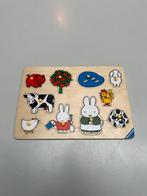 Nijntje Houten Puzzel - Ravensburger, 2 tot 4 jaar, Gebruikt, Ophalen of Verzenden, Van hout