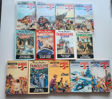 13 boeken Famous Five door Enid Blyton / Engels beschikbaar voor biedingen