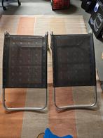 2 Dukdalf voetenbanken, Ophalen, Zo goed als nieuw, Campingstoel
