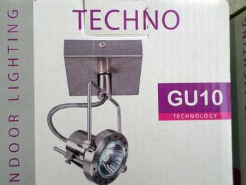 2x nieuw APMLight 'Techno' GU10 spot(bijgel.) plafondlamp v5