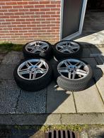 Originele AMG breedset 18 inch am008 am009, Auto-onderdelen, Banden en Velgen, Banden en Velgen, Gebruikt, Personenwagen, 255 mm