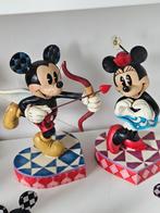 Mickey & Minnie Mouse Disney Traditions Jim Shore, Verzamelen, Disney, Ophalen of Verzenden, Mickey Mouse, Zo goed als nieuw, Beeldje of Figuurtje