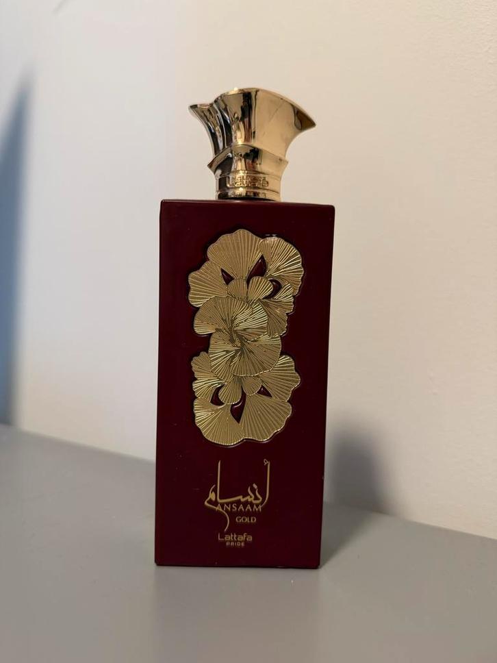 Lattafa Ansaam Gold, Sieraden, Tassen en Uiterlijk, Uiterlijk | Parfum, Gebruikt, Ophalen of Verzenden