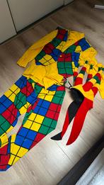 4 delig carnavals outfit clown carnaval L/Xl 56 mannen maat, Ophalen of Verzenden, Zo goed als nieuw, Maat 56/58 (XL), Carnaval