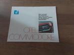 Folder Opel Commodore NL, Ophalen of Verzenden, Opel