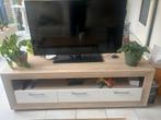 TV Meubel met Lades, Huis en Inrichting, Kasten | Televisiemeubels, Ophalen, Kunststof, Gebruikt, 100 tot 150 cm