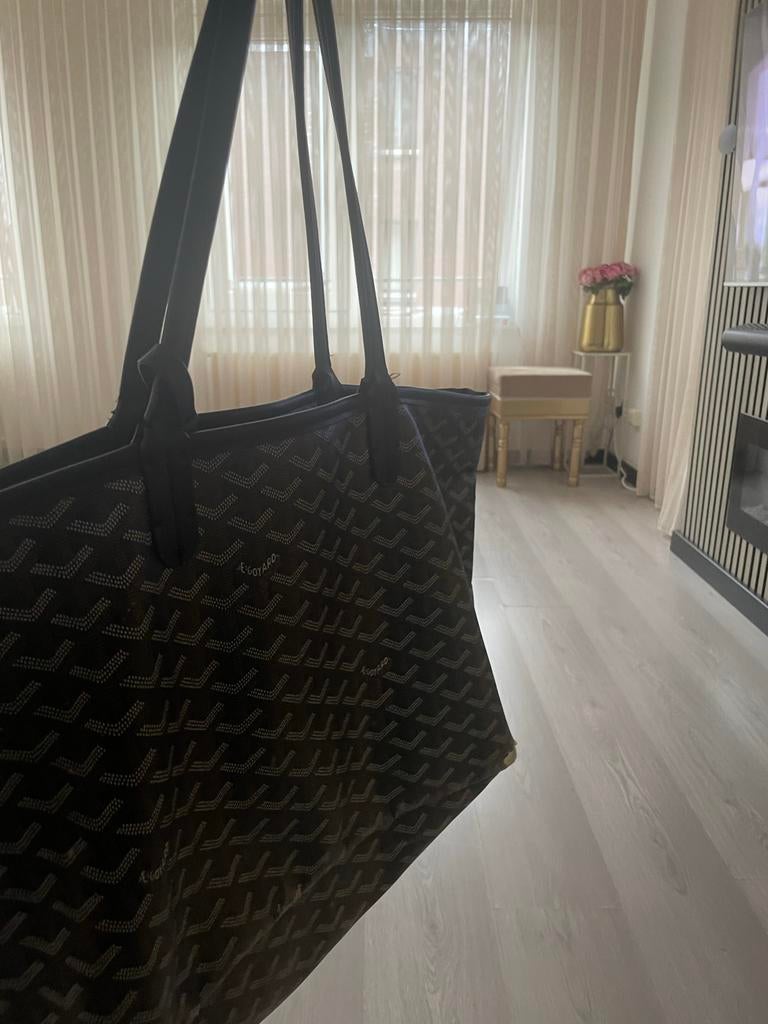 Goyard Shopper - Zwart, Ophalen of Verzenden, Gebruikt, Zwart, Shopper