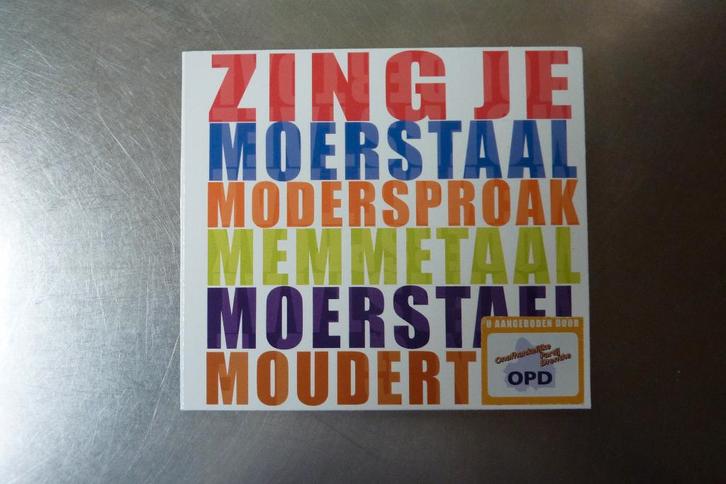 Zing Je Moerstaal, Cd's en Dvd's, Cd's | Nederlandstalig, Zo goed als nieuw, Pop, Ophalen of Verzenden