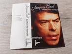 JACQUES BREL - QUITTE A ME TROMPER (MC), Overige genres, 1 bandje, Ophalen of Verzenden, Zo goed als nieuw