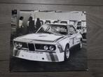 BMW CSL  Race Persfoto CSL van coureurs Hezemans en Quester, BMW, Zo goed als nieuw, Ophalen