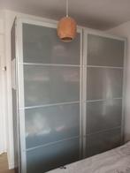Pax systeem kast met schuifdeuren, Huis en Inrichting, Kasten | Kledingkasten, Ophalen, Gebruikt, 200 cm of meer, Glas