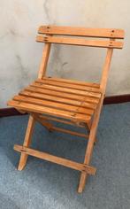 Klein houten klapstoeltje, Ophalen of Verzenden