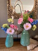 Set Zijden bloemen In vaas Zijdebloem -10%, Ophalen of Verzenden, Nieuw