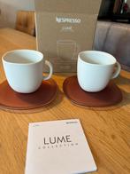 Nespresso Lume Lungo Kopjes & Schotels - Nieuw!, Huis en Inrichting, Keuken | Servies, Nieuw, Ophalen of Verzenden, Effen, Kop(pen) en/of Schotel(s)