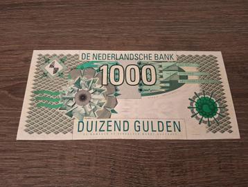 Vrijwel UNC biljet 1000 gulden Kievit, 1994 beschikbaar voor biedingen