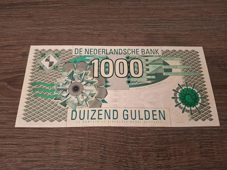 Vrijwel UNC biljet 1000 gulden Kievit, 1994, Postzegels en Munten, Bankbiljetten | Nederland, 1000 gulden, Ophalen of Verzenden