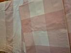 Ikea 2 pers dekbed overtrek 240 x 200, roze/wit, Wit, Dekbedovertrek, Tweepersoons, Ophalen of Verzenden