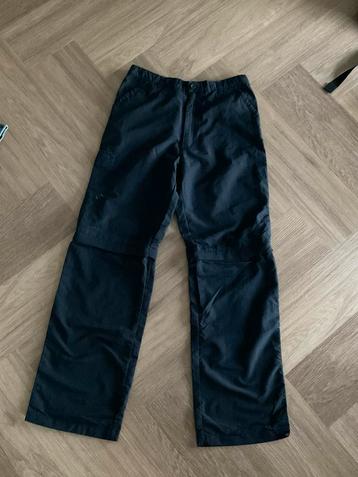 Wandelbroek afritsbaar maat 164 kleur d.blauw beschikbaar voor biedingen