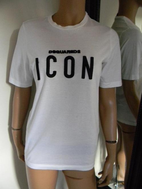 ICON  (DSQUARED2)   mooi shirt  MAAT M  ALS NIEUW, Kleding | Dames, T-shirts, Zo goed als nieuw, Maat 38/40 (M), Wit, Korte mouw