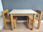 kleuter peuter basisschool tafel en 2 stoeltjes, Ophalen, Gebruikt, Tafel(s) en Stoel(en)