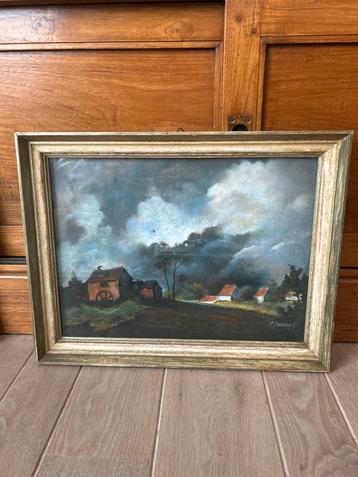 Schilderij P. Pellens - Donkere Wolken beschikbaar voor biedingen