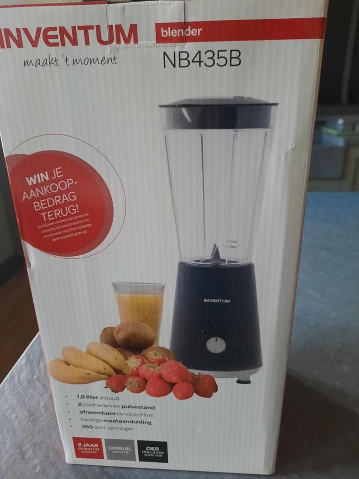 Mooie NIEUWE blender Inventum nog in de verpakking, Witgoed en Apparatuur, Blenders, Nieuw, Blender, Ophalen of Verzenden