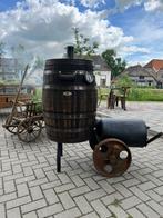 Smoker / BBQ / Outdoor cooking / Whiskyvat / Uniek, Tuin en Terras, Haardhout, Minder dan 3 m³, Ophalen, Overige houtsoorten, Blokken
