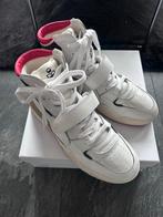 ISABEL MARANT sneaker gymp wit leer  39 ALSEE rood blauw, Wit, Ophalen of Verzenden, Sneakers of Gympen, Gedragen