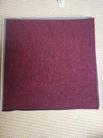 Nieuwe tapijttegels 50x50 cm - Bordeauxrood (14 stuks), Ophalen, 120 cm of meer, Nieuw, 30 tot 200 cm