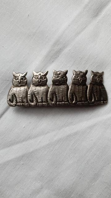 Vintage Katten Haarspeld beschikbaar voor biedingen