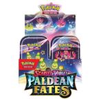 Pokemon Paldean Fates Mini Tin Display [10PC], Nieuw, Ophalen of Verzenden, Boosterbox