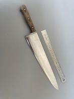 Vintage Slagersmes - Lemmet 35cm, Ophalen of Verzenden, Gebruikt, Rvs of Chroom, Los bestek