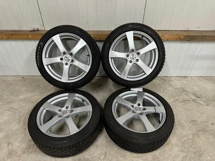 5x114.3 17 inch Mazda CX3 LM Winterbanden set, Auto-onderdelen, Banden en Velgen, Banden en Velgen, Winterbanden, 17 inch, 215 mm