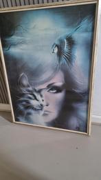Vintage lijst, Ophalen, Zo goed als nieuw, Schilderij, Minder dan 50 cm