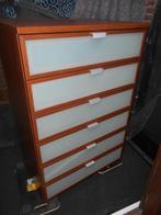 IKEA Hopen 6 ladekast H.125 BR.80 D.49cm, Ophalen, 5 laden of meer, 100 tot 150 cm, 50 tot 100 cm