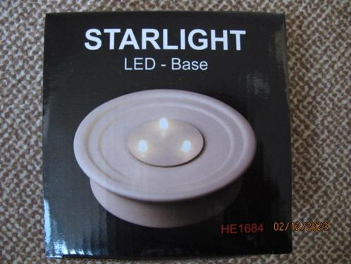 starlight led-base - basis voor starlight - porselein, Huis en Inrichting, Lampen | Overige, Zo goed als nieuw, Ophalen of Verzenden