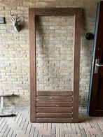 Meranti Buitendeur - Zo Goed Als Nieuw!, 80 tot 100 cm, Ophalen of Verzenden, 200 tot 215 cm, Hout