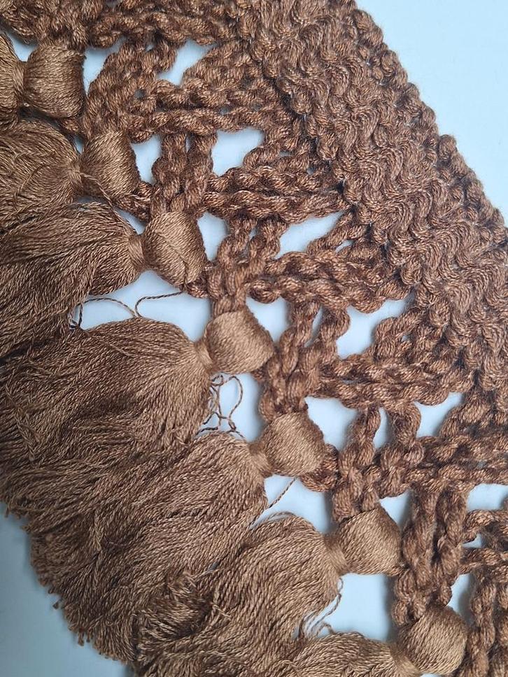 Zeer mooi vintage flosjes franje sierband voor interieur, Hobby en Vrije tijd, Naaien en Fournituren, Nieuw, Lint, Band of Elastiek