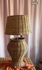 ZGAN Riviera Maison  Rattan Tafel Lamp, Huis en Inrichting, Lampen | Tafellampen, Ophalen, Zo goed als nieuw, Overige materialen