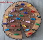 bouwblokje sleutelhanger met naam, Kinderen en Baby's, Ophalen of Verzenden, Nieuw, Kraamcadeau