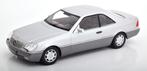 Mercedes-Benz 600 SEC ( C140 ) 1992 Zilver, Hobby en Vrije tijd, Modelauto's | 1:18, Overige merken, Auto, Nieuw, Ophalen of Verzenden