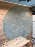 Rond Groen Vloerkleed IKEA Adum 195cm, Huis en Inrichting, Stoffering | Tapijten en Kleden, Gebruikt, 150 tot 200 cm, Rond, Ophalen of Verzenden