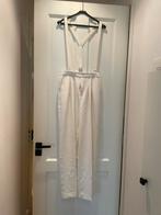 Custommade creme broek met losse bretels, Wit, Nieuw, Custommade, Ophalen of Verzenden