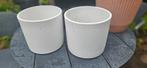Ompot of bloempot 2x witca 21, 5 cm, Ophalen, Steen, Minder dan 30 cm, Minder dan 60 cm